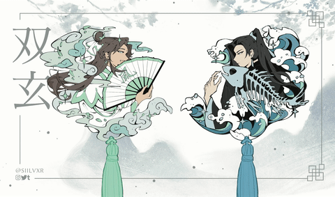 2 pins ; 7,5cm ; 8 colors each ; green/blue glow ; silver plating